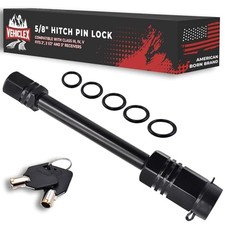 Hitch Pin Lock for Trailer Receivers 2.5" to 3" - 5/8" 2.5"-3" receiver