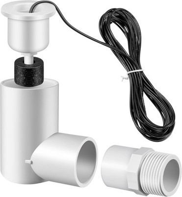 1 Pack SS2 Float Switch for Easy Installation, AC Float Switch with 3/4 Inch Ada