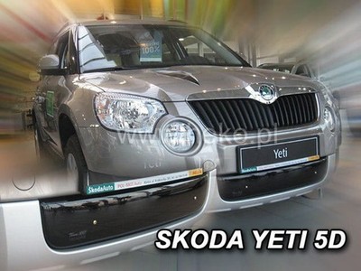 HEKO Winterblende Grillblende Für SKODA YETI 5d 2009-2013 (untere)