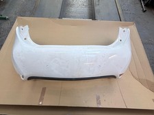 RENAULT ZOE 2014 - 2024 Complete Rear Bumper in White WITH PARKING SENSORS