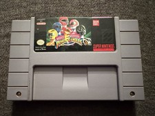 Mighty Morphin Power Rangers (Super Nintendo SNES) Authentic