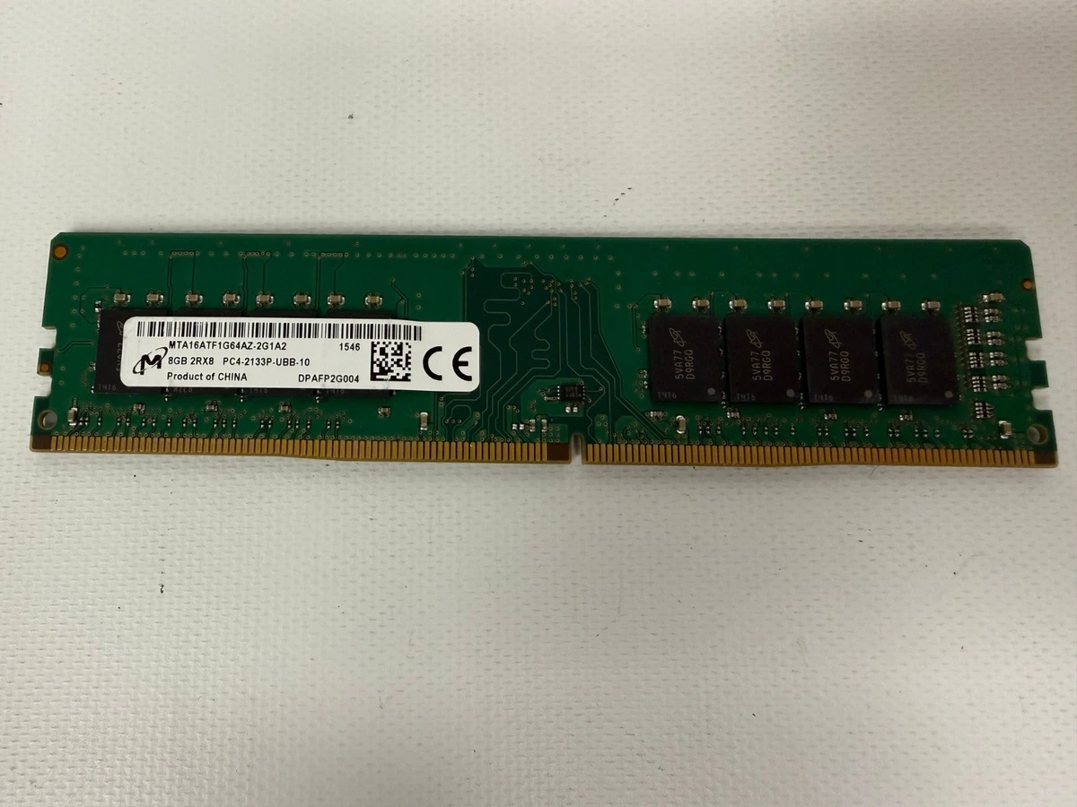 Micron PC4-17000 (DDR4-2133) Bus Speed Computer RAM 8 GB Capacity