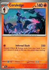 Ceruledge 020/094 Uncommon Phantasmal Flames Pokemon Near Mint
