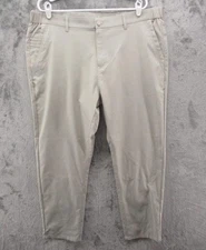 Jack Archer Jetsetter Tech Pants Mens 38x28 Stone Khaki Performance Chino