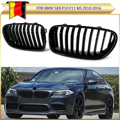 Sport Kühlergrill Performance Schwarz Glanz passend für BMW 5er F10 F11 10-16