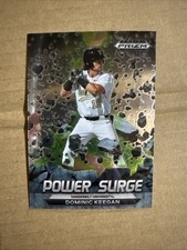 2022 Panini Prizm Draft Picks Power Surge Dominic Keegan PS-DK Silver Prizm (RC)