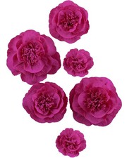 Paper Flowers Decoration for Wall 3D Artificial Flowers for Wedding Backdrop ...