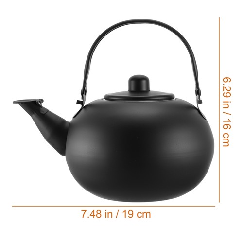 Teapot Small Whistling Kettle Stainless Steel Kettles Stovetop Travel - Picture 4 of 12