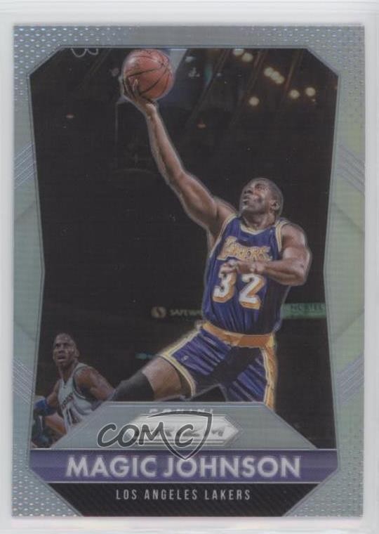 2015-16 Panini Prizm Silver Prizm Magic Johnson #248 HOF 4lz