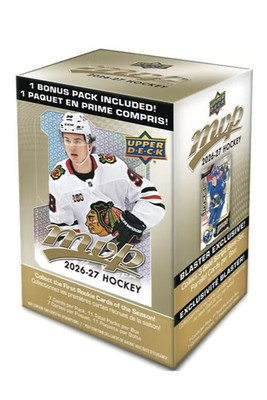 2026-27 Upper Deck MVP Hockey NHL Blaster Box