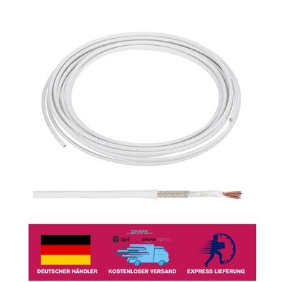 Flexibler Hochtemperaturdraht 6m, Mica-Glasfaser, 13 AWG, für Elektrogeräte