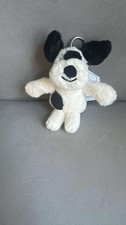 Jellycat Puppy Dog Plush Keyring Bag Charm Soft Toy BNWT Cute Black White