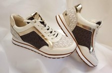 Michael Kors Womens Maddy Mixed Media Trainer...
