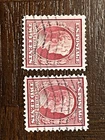 1909 Us Stamp Collection # 367 (pair) USED VF