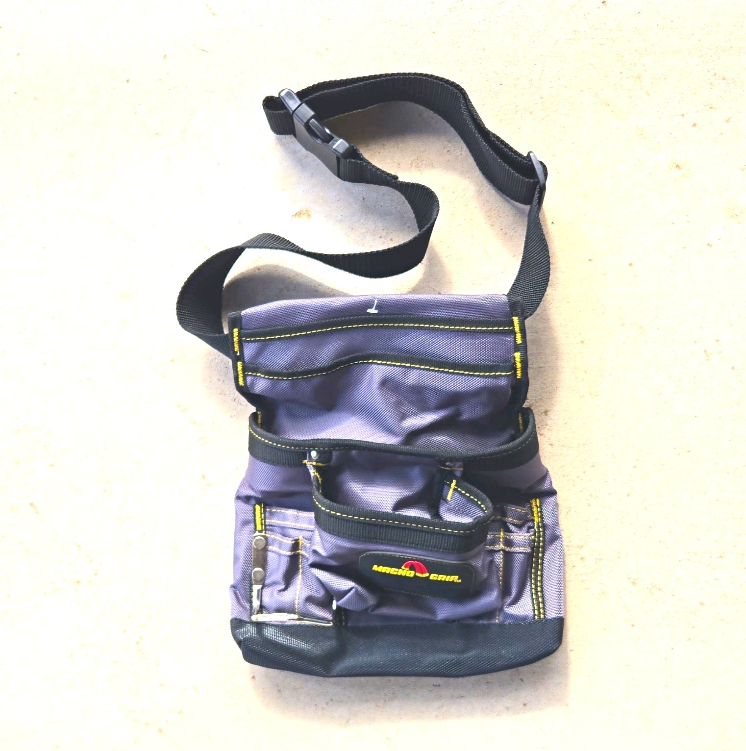 MagnoGrip Adjustable Fabric Tool Belt Pouch, Multi-Pocket, 10 Pockets ...
