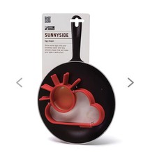 New SUNNYSIDE Egg Shaper Silicon Mold SUN CLOUDS