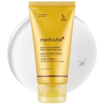 [medicube Official] Kojic Acid Turmeric Night Wrapping Mask | Overnight Wrapping