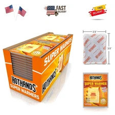 Body & Hand Super Warmers - Long Lasting Safe Natural Odorless Air Activated ...