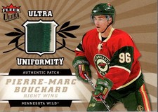Parches de ultra uniformidad 2006-07 #UPPA Pierre-Marc Bouchard Jersey/25 - HKY
