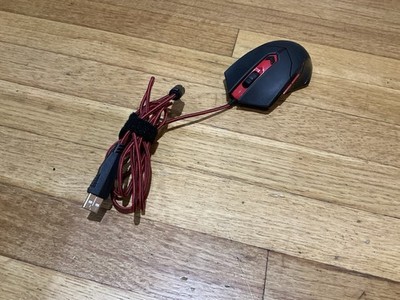 Used Red Dragon CENTROPHORUS 3200 DPI Gaming Mouse