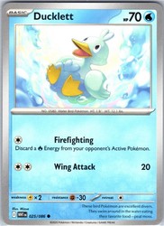 Ducklett 025/086 White Flare