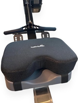 TreadLife Fitness Universal Rowing Machine Seat Cushion | Designed for Black