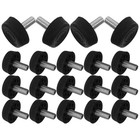  20Pcs Screw on Furniture Leveling Feet Adjustable Furniture Levelers Feet Chair