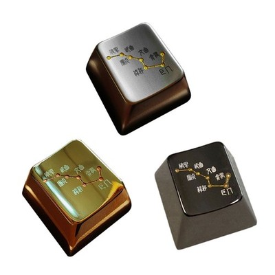 Mechanical Keyboards Keycaps ESC Metal Keycap Big Dipper Constellation Keycap