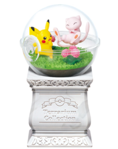 【Pokemon】 Terrarium Collection 15 Pikachu & Mew Re-Ment