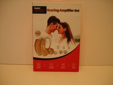 TRAKK HEALTH Hearing Amplifier Set Pair TR-HRADPR-750 Lightweight Comfortable