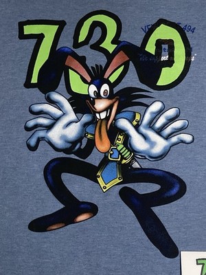 Asspizza x Yu-Gi-Oh Dark Rabbit Shirt 730 Printing Babbitt Revived Size M 19x28