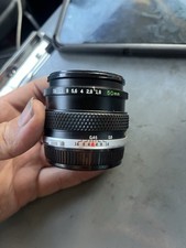 Olympus Zuiko Standard Fixed/Prime Lens f/1.8 Aluminum Barrel