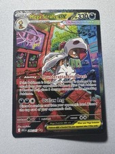 The Pokémon Company Mega Scrafty EX 285/217 Secret Rare Holo Full Art Inglese