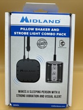 Midland Emergency Weather Pillow Shaker / Strobe Combo SBNDL Bundle