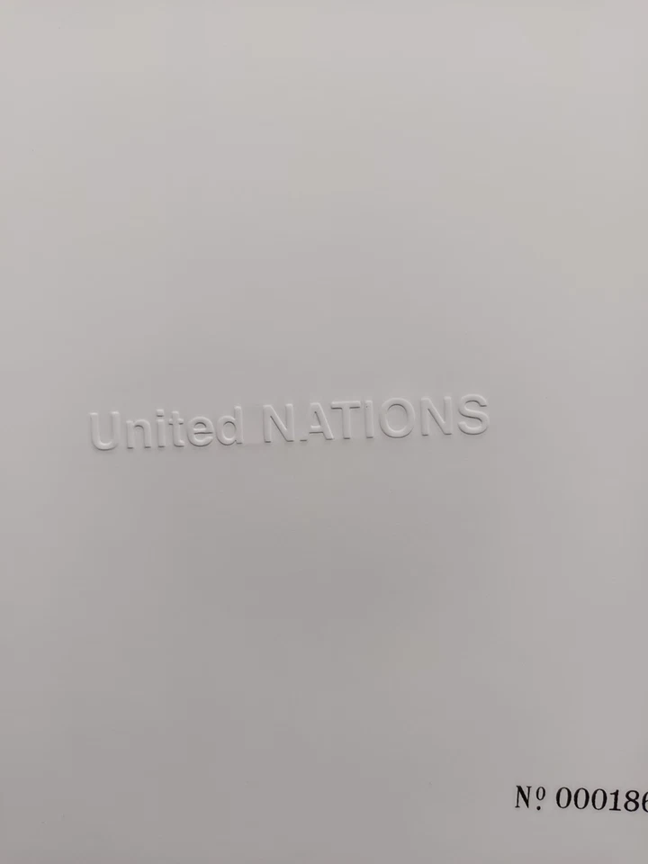 UNITED NATIONS SAME Temporary Residence Limited Edition Numbered Vinyl NEAR MINT - Bild 2 von 4