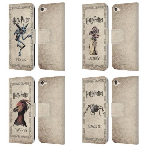 HARRY POTTER CHAMBER OF SECRETS II LEATHER BOOK CASE FOR APPLE iPOD TOUCH MP3 - Picture 1 of 7