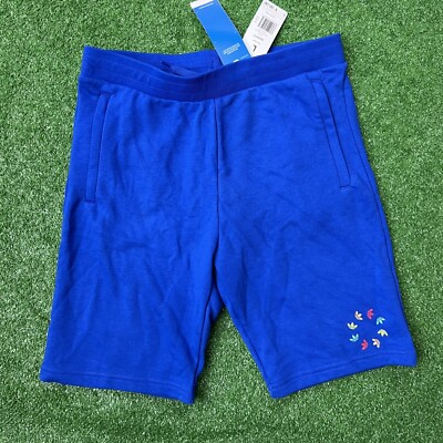 Adidas Kids Shorts Size Large Originals Adicolor Collegiate Royal Blue HE6833