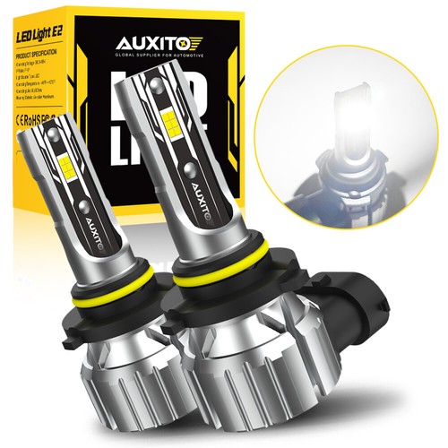 AUXITO 6500K White High Low Beam HB3 9005 LED Bulbs Headlight Combo CANBUS USA - Picture 13 of 15