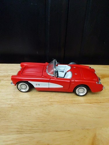 SUNNYSIDE 1957 CHEVY CORVETTE SS7708 MASSSTAB 1:24 ROT - Bild 1 von 8