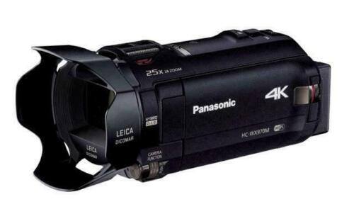 Panasonic HC-WX970M Digital 4K Video Camera Camcorder Black Very 