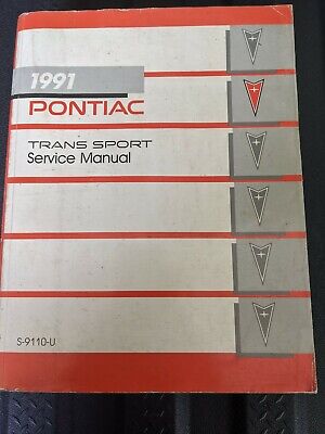 1991 Pontiac Trans Sport Van Transport Workshop Repair Service Shop Manual OEM