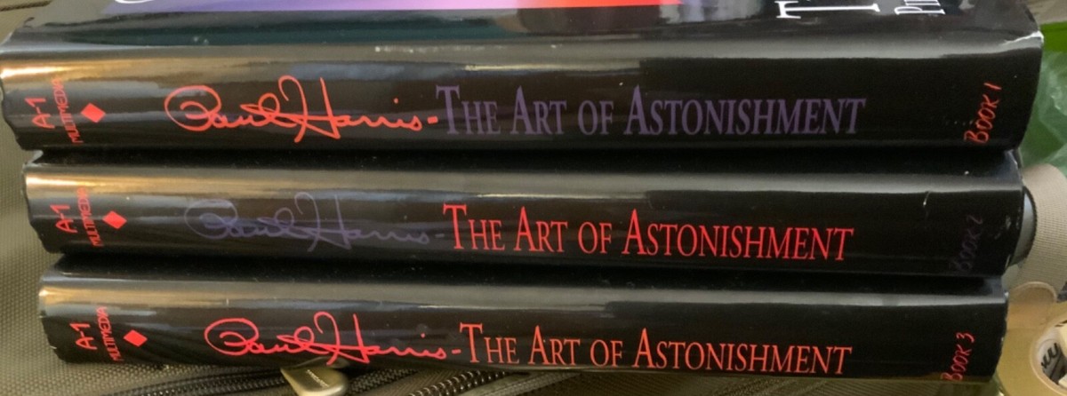 The Art of Astonishment Volumes 1 , 2 3, Paul Harris HC