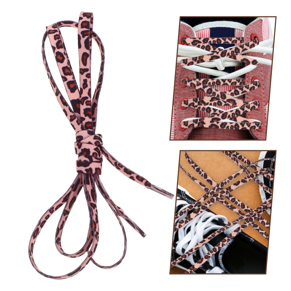 APL 2 Paia Lacci Elasticizzati per Scarpe da Ginnastica Stampa Animalier
