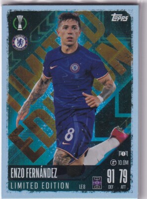 Topps Match Attax CL 24/25 No. LE 8 Enzo Fernandez Limited Edition