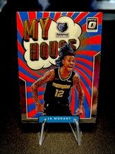 2021-22 Panini Donruss Optic - My House Red Wave Prizm #12 Ja Morant
