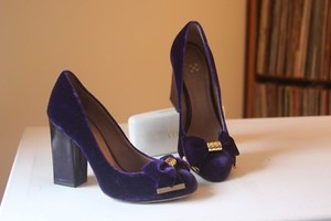 purple 3 inch heels