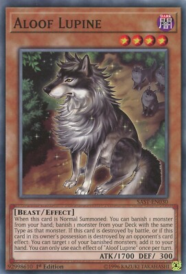 Yugioh Distanzierte Lupine SAST-DE030 Common 1. Auflage 