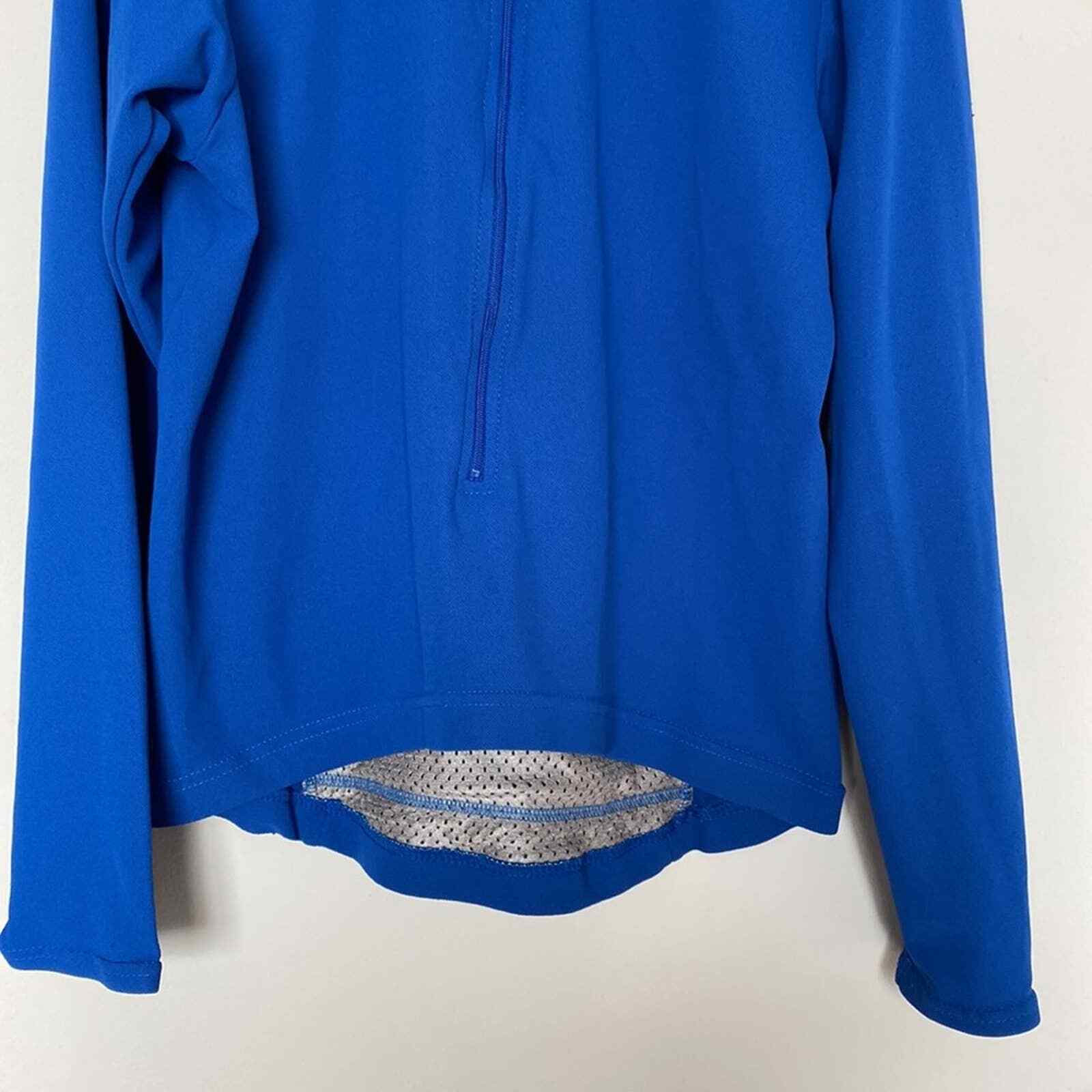 Patagonia 1/4 Zip Pullover Size M Blue Polyester … - image 6