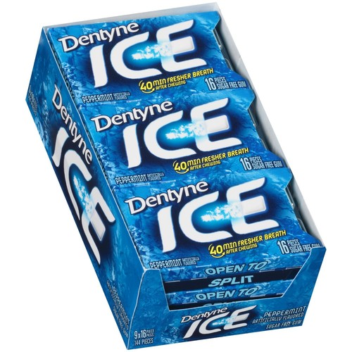 DENTYNE Fire Spicy Cinnamon, Ice Artic Chill, Spearmint, Peppermint Chewing Gums - Picture 20 of 26