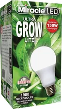 Miracle LED Commercial Hydroponic Ultra Grow Lite - Replaces up to 150W (605188)